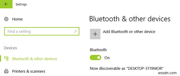 Windows 10에서 Bluetooth를 활성화하는 방법