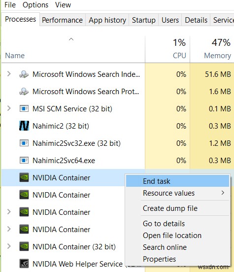 Windows 10에서 NVIDIA 제어판 실행 문제를 해결하는 상위 3가지 방법