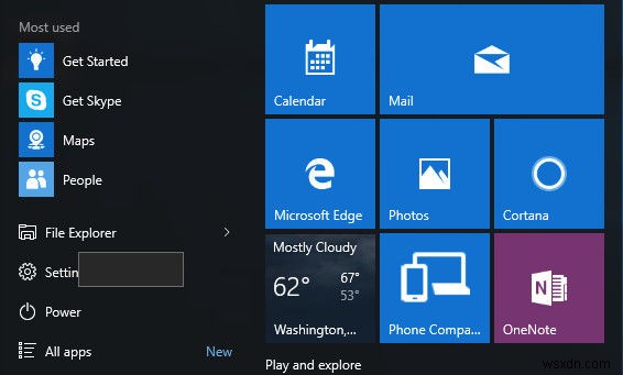 Windows 10 Creators Update 후 전원 옵션 누락을 수정하는 방법