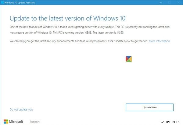 Windows 10 업데이트 도우미에 대해 알아야 할 모든 것