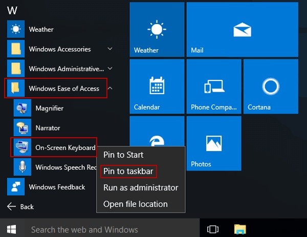Windows 10에서 화상 키보드 사용을 활성화 및 비활성화하는 상위 6가지 방법