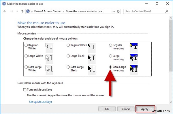 Windows 10에서 마우스 포인터 크기 및 색상을 변경하는 4가지 방법