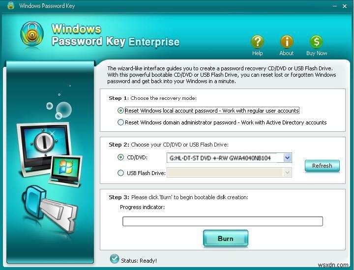 잊어버린 Windows Live ID 암호를 재설정하는 방법