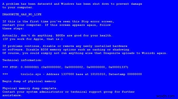 10가지 일반적인 Windows 10 블루 스크린 오류 코드(중지 코드) 및 해결 방법