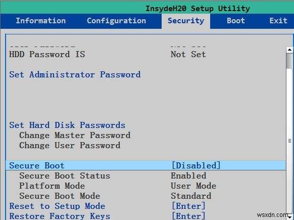 UEFI 기반 Lenovo/ThinkPad 컴퓨터에서 로그인 비밀번호를 복구/재설정하는 방법