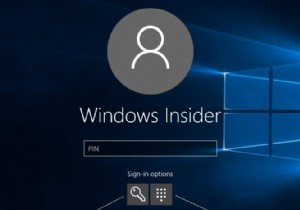 Windows 10 PIN 비밀번호를 재설정하는 방법