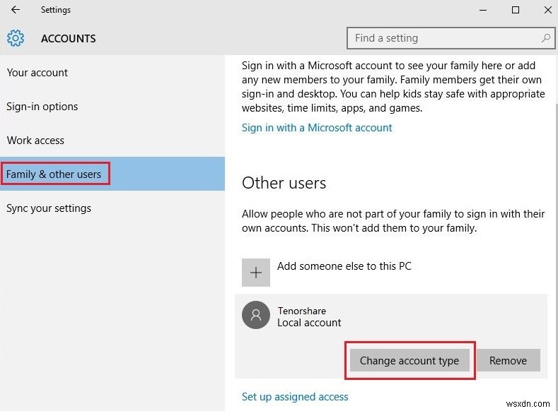 Windows 10에서 사용자의 계정 유형을 변경하는 2가지 방법