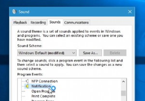 [해결됨] Windows 10 업데이트 후 알림 소리가 작동하지 않을 때 해결 방법