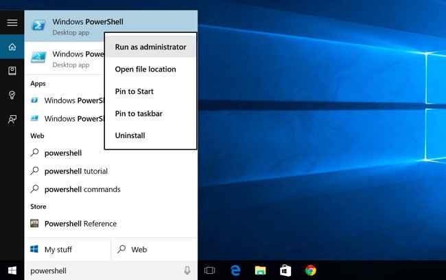 Windows 10 기본 앱을 제거하고 다시 설치하는 방법