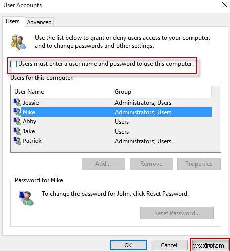 Windows 10 로그인 암호를 비활성화하는 방법
