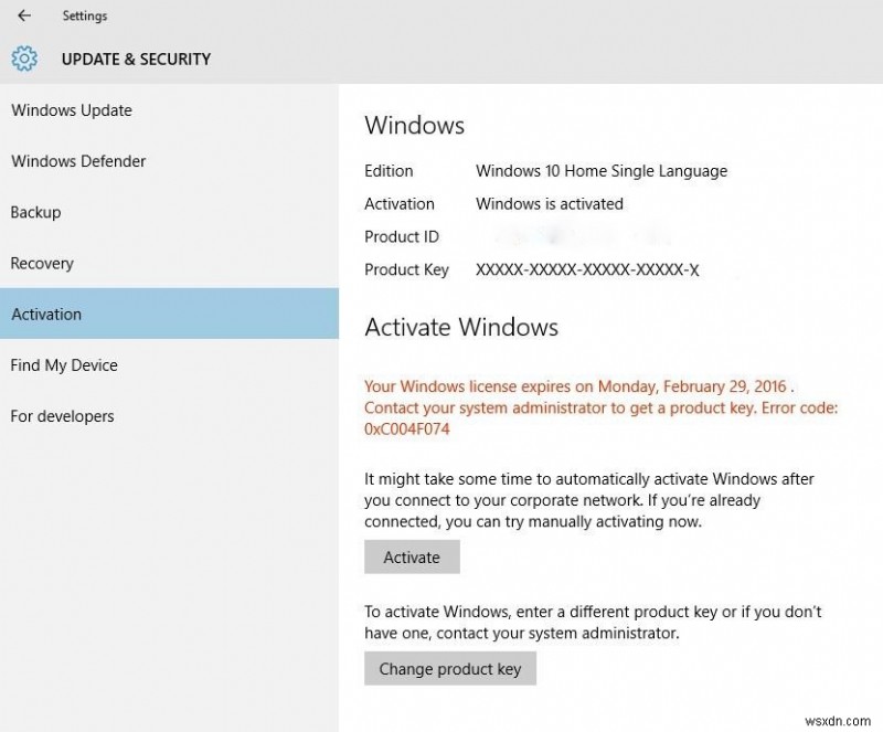 Windows 10에서  귀하의 Windows 라이센스가 곧 만료됩니다 를 수정하는 방법