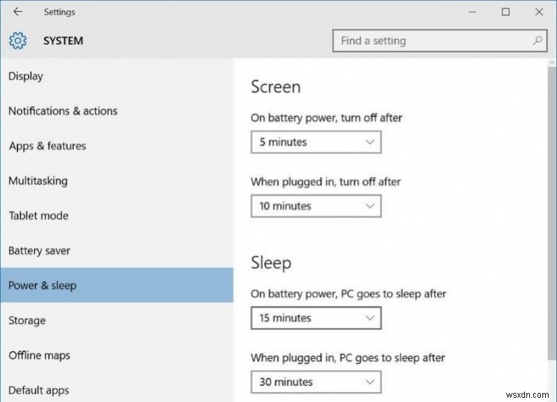 Windows 8/8.1에서 자동 절전 모드를 비활성화하는 방법