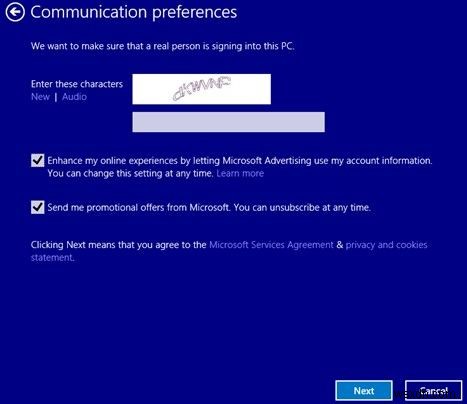 Windows 8.1에서 로컬 계정을 Microsoft 계정으로 변경하는 방법