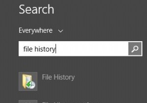 쉬운 자습서:Windows 8.1/8에서 파일 기록을 사용하여 백업 및 복원하는 방법