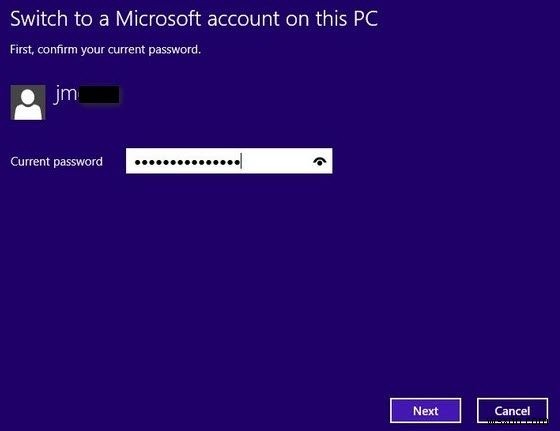 Windows 8.1/8에서 Microsoft 계정과 연결된 이메일 주소를 변경하는 방법