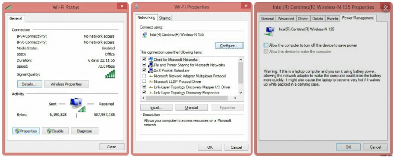 Windows 8.1/8 Wi-Fi에 인터넷 액세스가 제한되거나 없음이 표시됩니까? 그것을 고치는 방법? 
