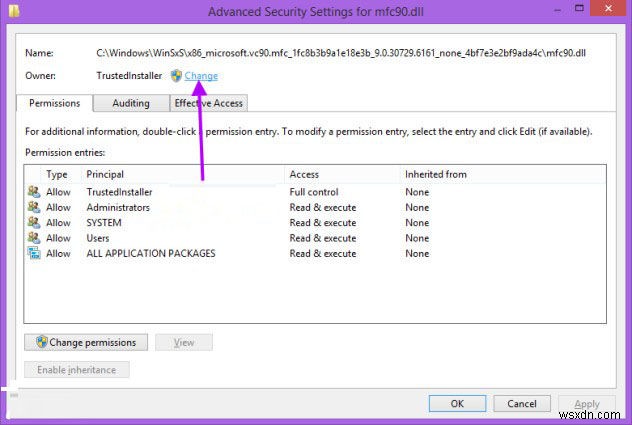 Windows 8.1/8에서 컨텍스트 메뉴에 소유권 가져오기를 추가하는 방법