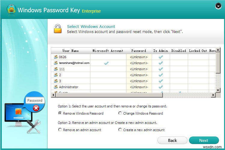 ISO 도구를 사용하여 Windows 8 컴퓨터의 비밀번호를 재설정하는 방법