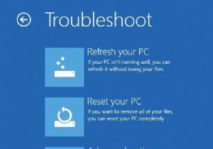 Windows 8의 고급 시작 옵션에 대한 3가지 일반적인 질문