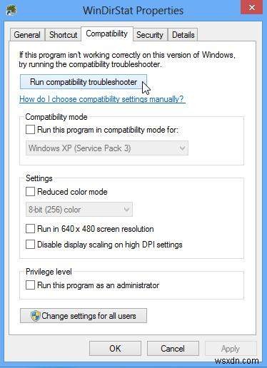 Windows 8에서 이전 소프트웨어를 실행하는 방법