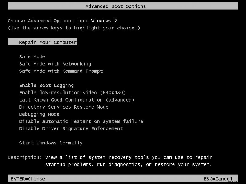 Windows 7 시스템을 초기 설정으로 재설정하는 3가지 무료 방법