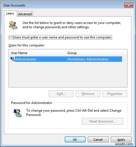 시작 시 Windows 7 암호를 비활성화하는 2 시나리오 및 솔루션