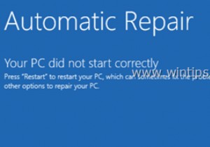Windows 시작 문제 해결 방법(Windows 시작 실패, 복구 불가능, 복원 불가)