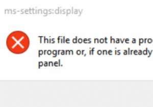 MS-SETTINGS 디스플레이 수정 방법 이 파일에는 연결된 프로그램이 없습니다(Windows 10)