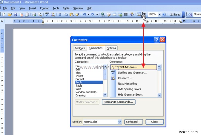 Office 2016, 2013, 2010, 2007, 2003에서 추가 기능을 관리 및 비활성화하는 방법