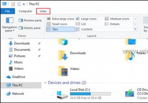 Windows 10/8.1/7에서 숨김 파일 및 폴더 표시하는 방법