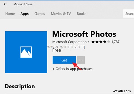 수정:Windows 10 사진 앱이 시작되지 않았습니다.