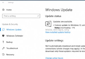 FIX:Windows 10 업데이트 1803 설치 실패(해결됨)