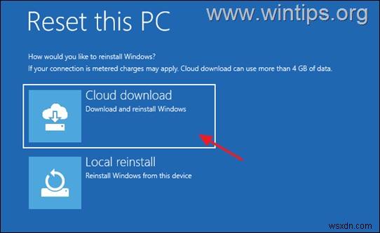 Windows 10 PC를 원래 상태로 재설정하는 방법.