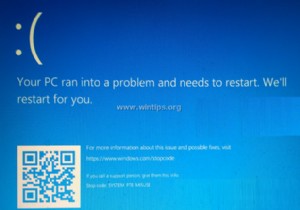 FIX:Windows 10 설치 시 시스템 PTE MISUSE 블루 스크린 오류(해결됨)