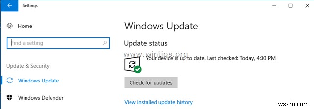 Windows 10 업데이트를 영구적으로 끄는 방법.