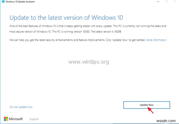 FIX:Windows 10 업데이트에서 오류 0xc1900130 또는 0x80240034 