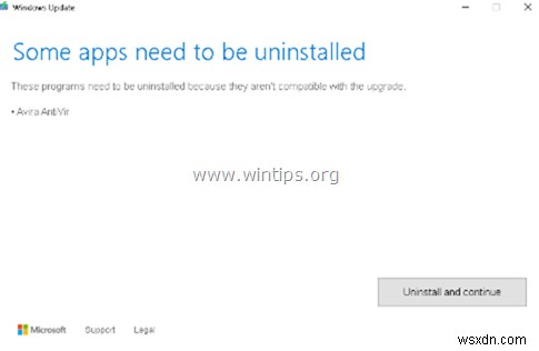 FIX:일부 앱을 제거해야 함 – 이 앱을 제거할 수 없음 – Windows 10(해결됨)