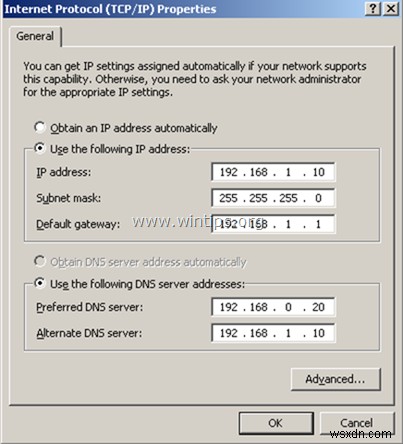 Active Directory Server 2003을 Active Directory Server 2016으로 단계별로 마이그레이션하는 방법.