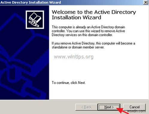 Active Directory Server 2003을 Active Directory Server 2016으로 단계별로 마이그레이션하는 방법.