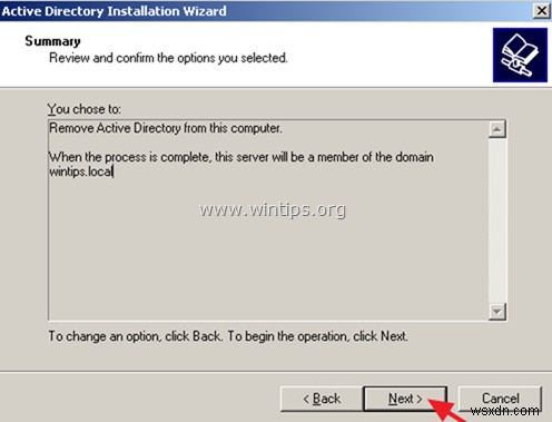 Active Directory Server 2003을 Active Directory Server 2016으로 단계별로 마이그레이션하는 방법.