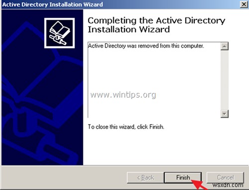 Active Directory Server 2003을 Active Directory Server 2016으로 단계별로 마이그레이션하는 방법.