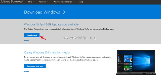 FIX:Windows 10 업데이트 1809 설치 실패(해결됨)