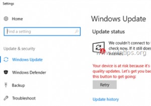 Windows 10  장치가 위험합니다  업데이트 오류 해결 방법 4가지 (완벽 정리)