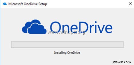 Windows 10/8/7 OS에서 OneDrive를 비활성화, 제거 또는 설치하는 방법.