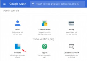 Google Apps 도메인 웹사이트를 다른 호스트로 이동하는 방법.