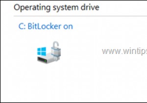 Windows 10 Pro/Enterprise에서 BitLocker로 C 드라이브 완벽하게 암호화하는 방법