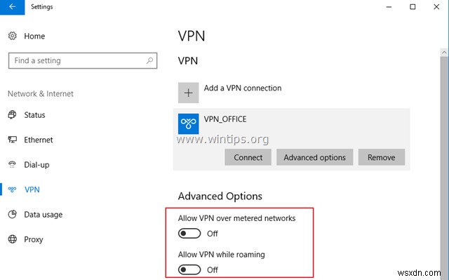 Windows 10에서 VPN 연결을 설정하는 방법.