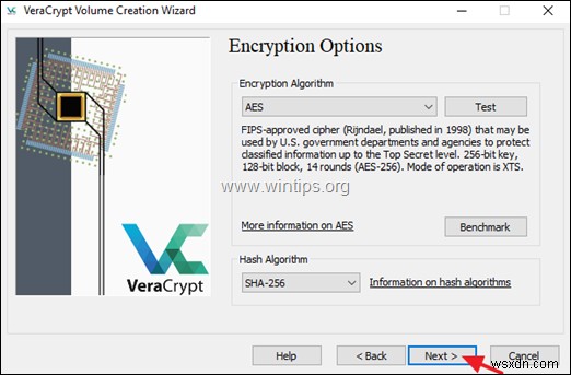 Windows에서 VeraCrypt를 사용하여 C:드라이브를 암호화하는 방법(모든 버전).