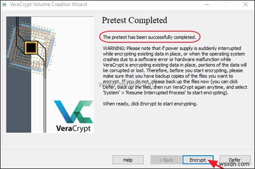 Windows에서 VeraCrypt를 사용하여 C:드라이브를 암호화하는 방법(모든 버전).