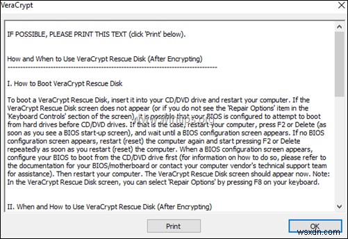 Windows에서 VeraCrypt를 사용하여 C:드라이브를 암호화하는 방법(모든 버전).